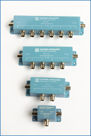 Connectorized Data Bus Couplers with Single, Dual, Four and Six Stubs